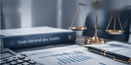 Visuel de la rubrique Fiscal : document fiscal et graphique